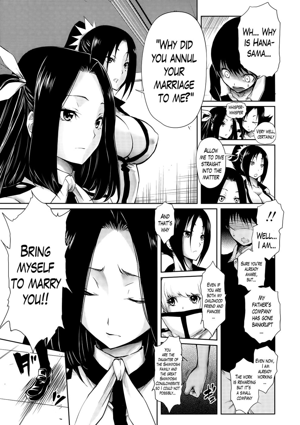 Hentai Manga Comic-Harem Butai wa Boku wo Shaburi Tsukusu-Chapter 6-3